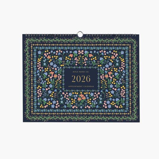 Rifle Paper Co 2026 Appointment Calendar - Wildwood