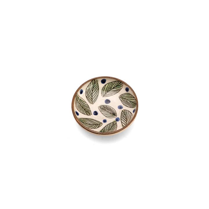 Leaves Mini Ceramic Plate