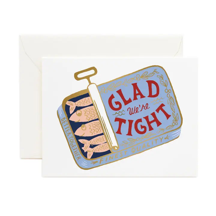 Rifle Paper Co Card - Tight As Sardines