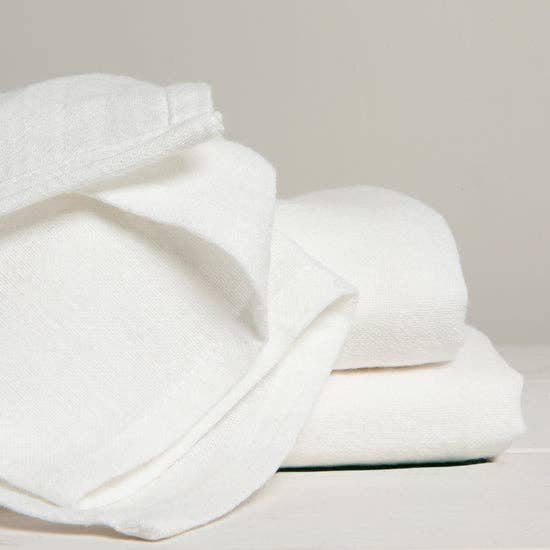 Bakers Floursack Set - White