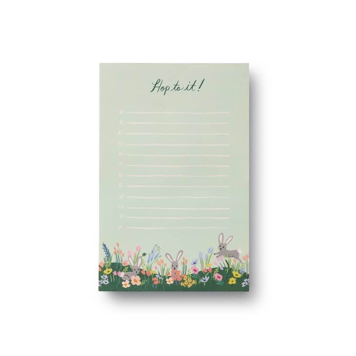 Rifle Paper Co Notepad - Hop To It