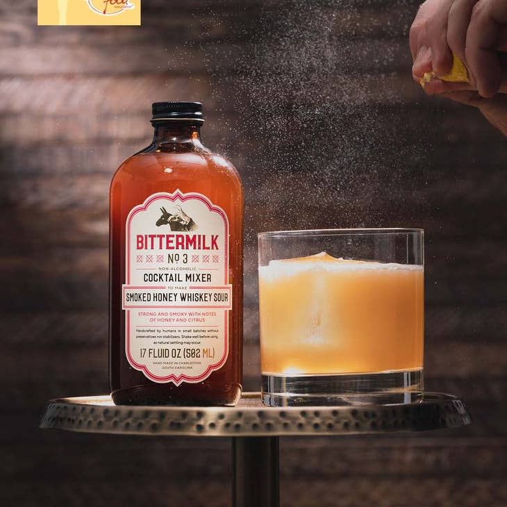 Bittermilk Smoked Honey Whiskey Sour