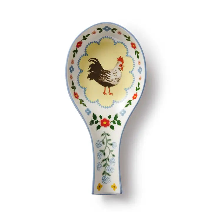 Rifle Paper Co Porcelain Spoon Rest - Home Sweet Home