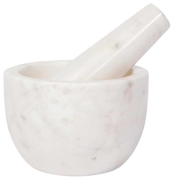 White Marble Mortar & Pestle