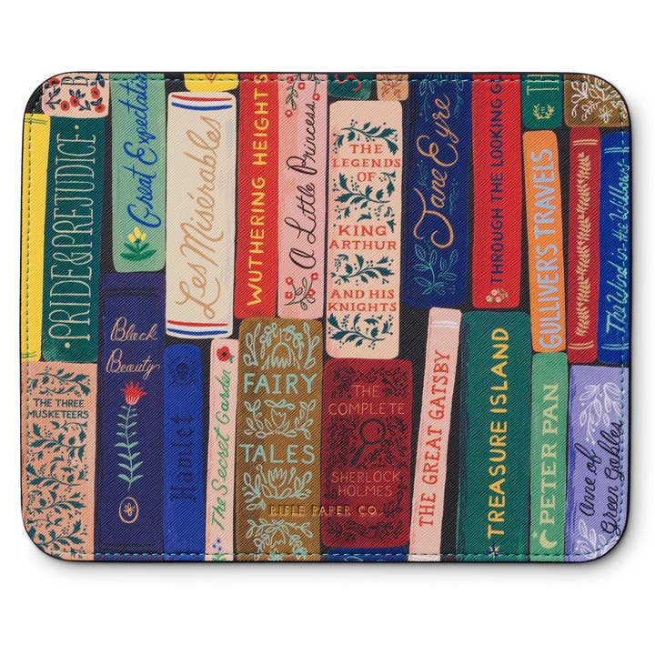 Rifle Paper Co Mouse Pad - Bookshelf
