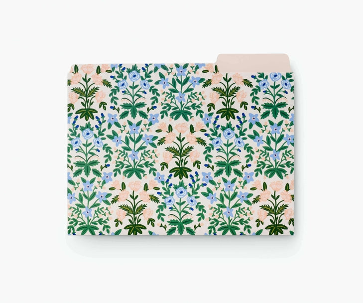 Rifle Paper Co File Folder Set - Hydrangea