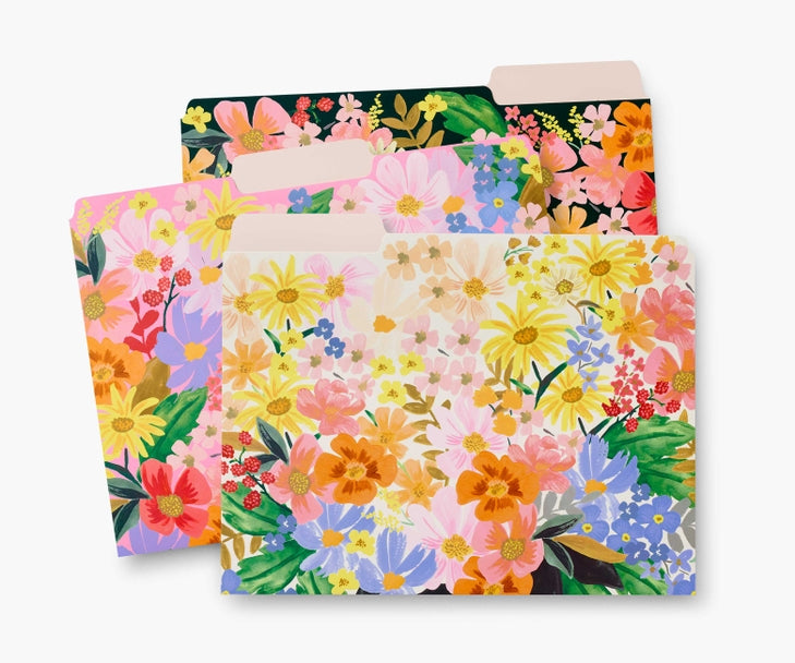 Rifle Paper Co File Folder Set - Marguerite