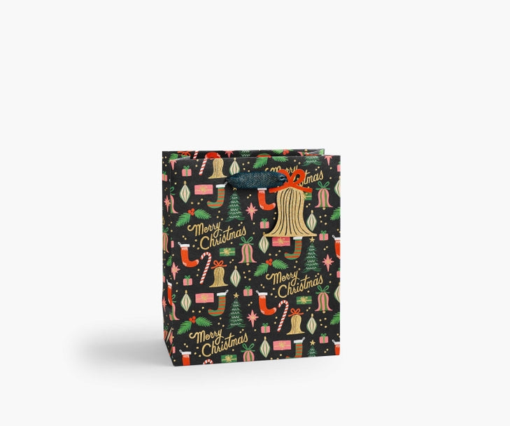 Rifle Paper Co Medium Gift Bag - Deck the Halls