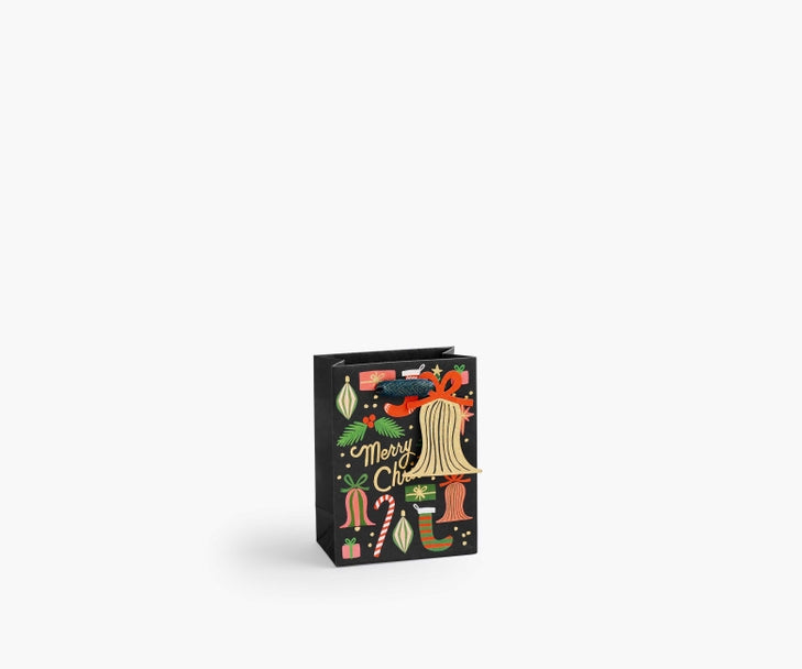 Rifle Paper Co Small Gift Bag - Deck the Halls