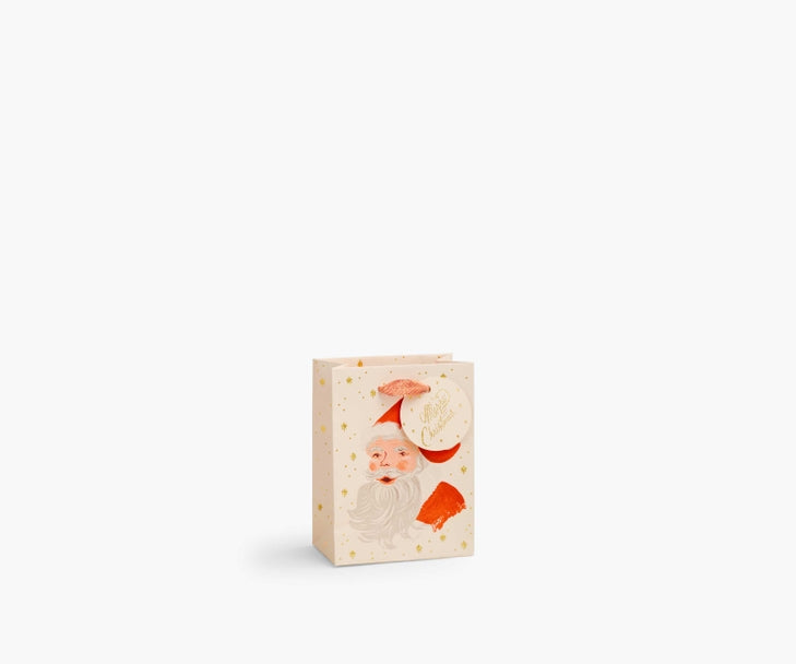 Rifle Paper Co Small Gift Bag - Santa