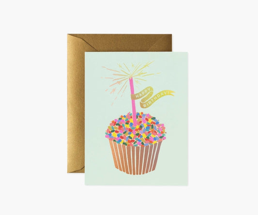 Rifle Paper Co Card - Cupcake Birthday