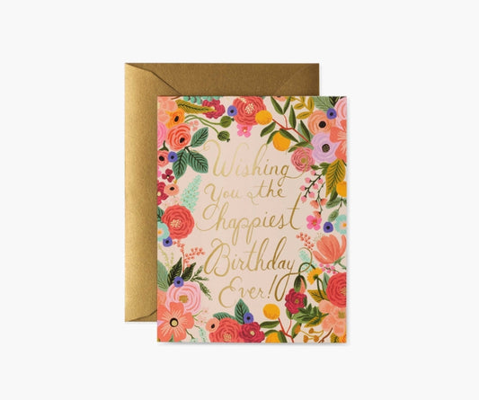 Rifle Paper Co Card - Garden Party Birthday