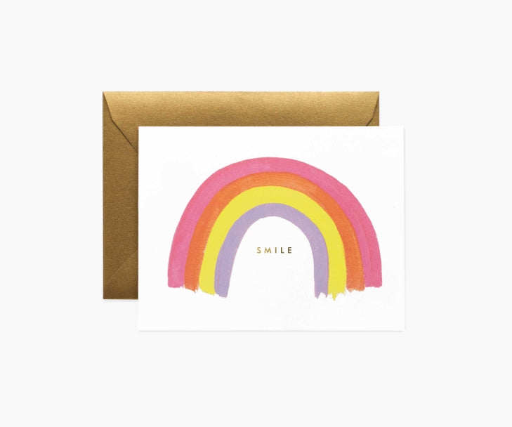 Rifle Paper Co Card - Smile Rainbow