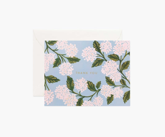 Rifle Paper Co Card - Hydrangea Thank You
