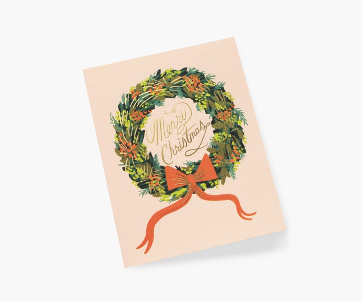 Rifle Paper Co Card - Christmas Wreath