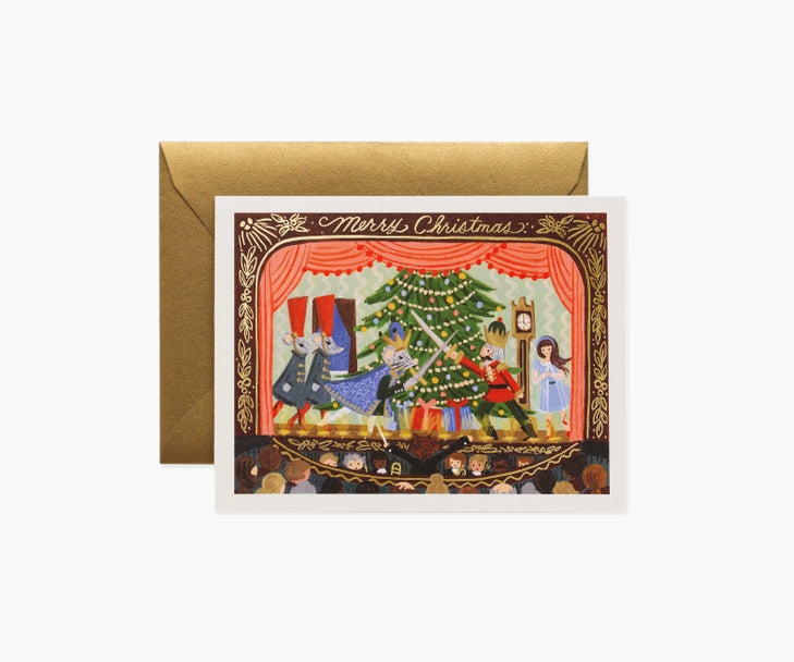 Rifle Paper Co Card - Nutcracker Christmas