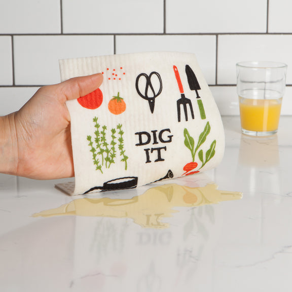 Swedish Dishcloth - Garden