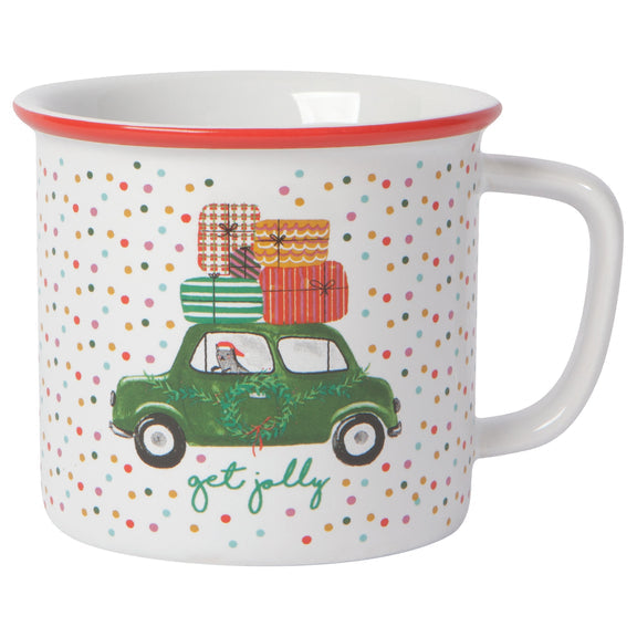 Heritage Mug - Winter Wheels