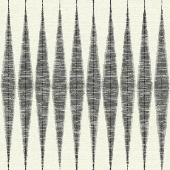 Magnolia Home Handloom Wallpaper - Black