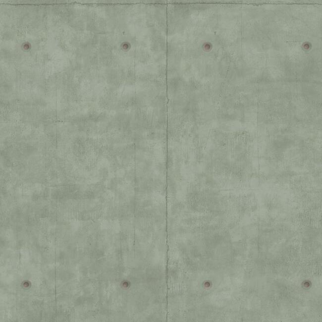 Magnolia Home Concrete Wallpaper - Dark Gray and Copper