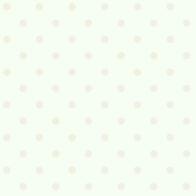 Magnolia Home Dots on Dots Wallpaper - Antique Rose and White