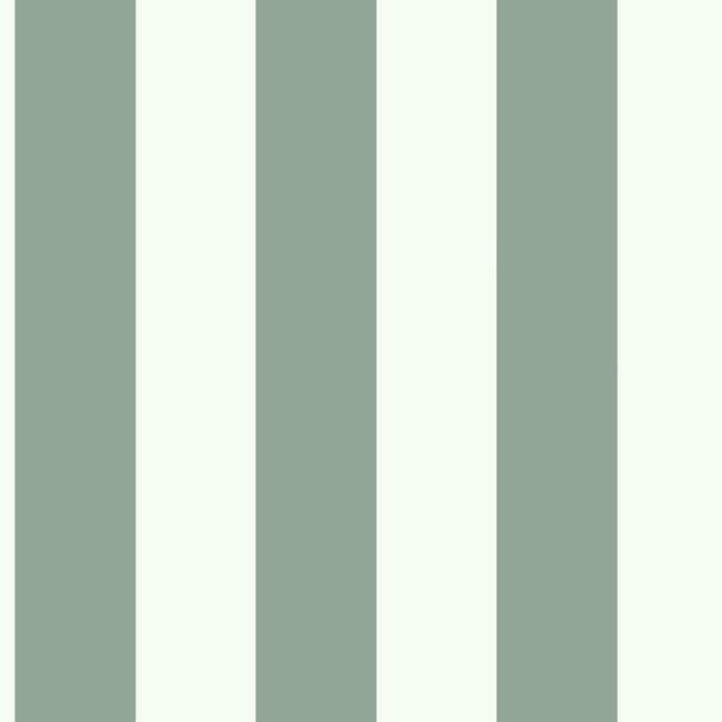Magnolia Home Awning Stripe Wallpaper - Silverado Sage