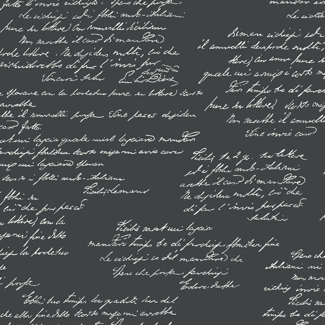 Magnolia Home Noteworthy Wallpaper - Black