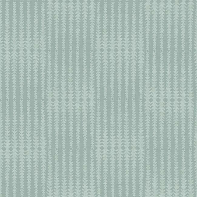 Magnolia Home Vantage Point Wallpaper - Blue Green