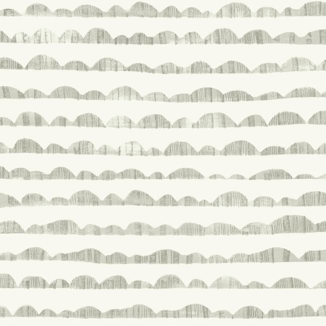Magnolia Home Hill & Horizon Wallpaper - Gray