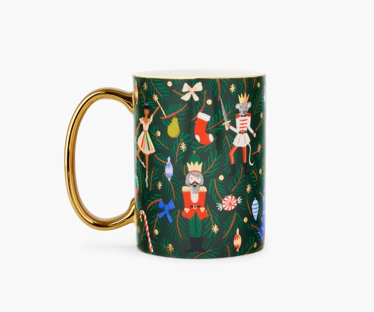 Rifle Paper Co Mug - Evergreen Nutcracker