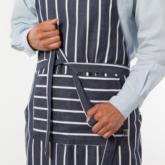 Chef Apron - Butcher Stripe