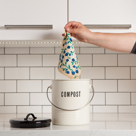 Swedish Dishcloth - Blueberries