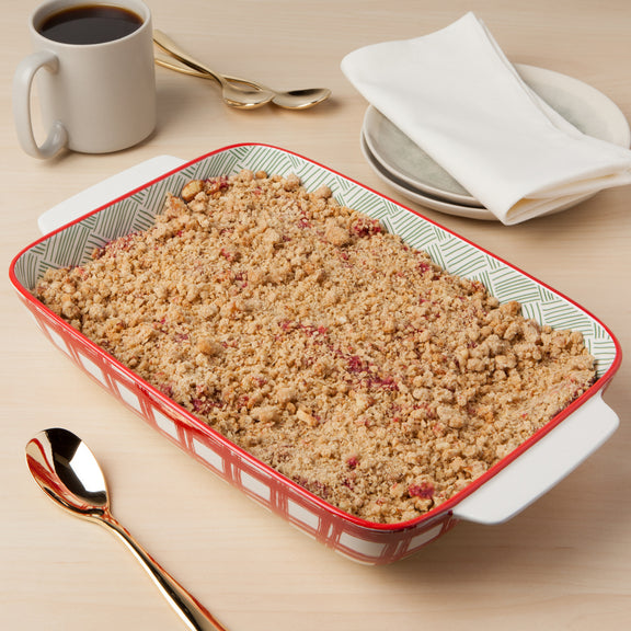 Basketweave Baking Dish