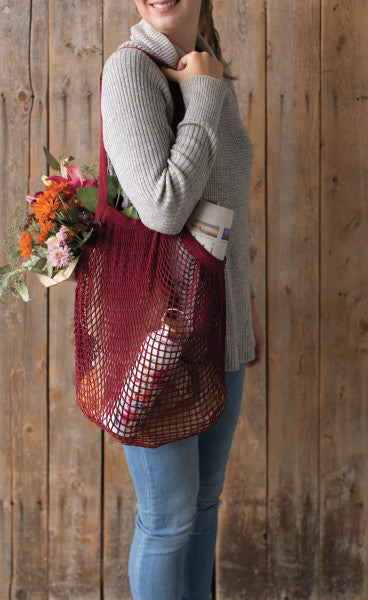 Le Marche Shopping Bag - Plum