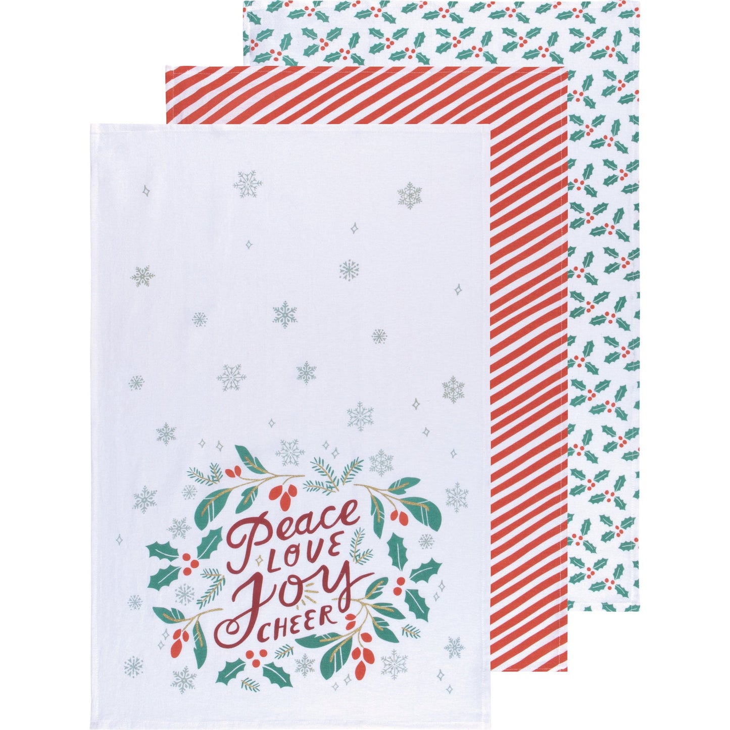 Bakers Floursack Set - Peace & Joy