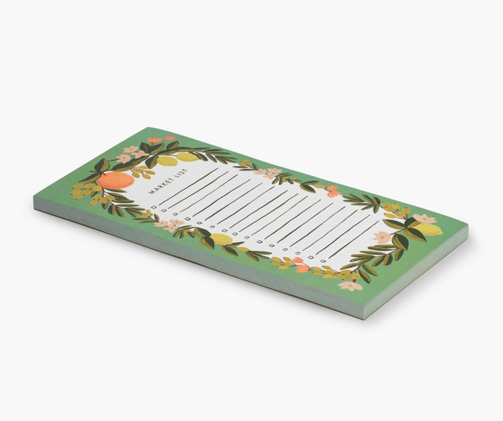 Rifle Paper Co Market Pad - Citrus Floral Julep