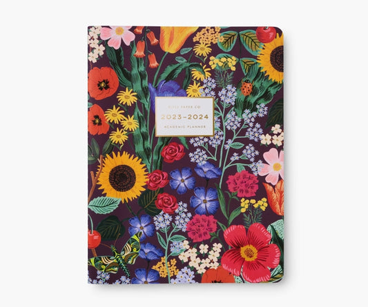 Rifle Paper Co 2024 12-Month Academic Planner - Blossom