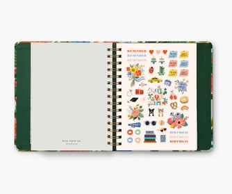 Rifle Paper Co 2024 17-Month Covered Planner - Garden Party