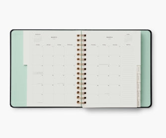 Rifle Paper Co 2024 17-Month Covered Planner - Flores