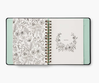 Rifle Paper Co 2024 17-Month Covered Planner - Flores