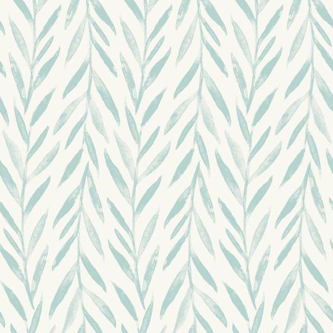 Magnolia Home Willow Peel & Stick Wallpaper - Mariner Blue