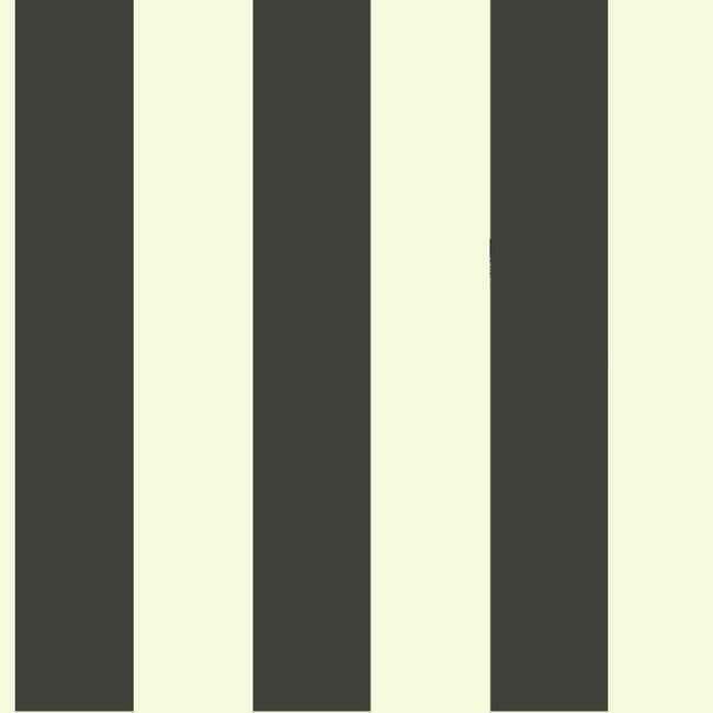 Magnolia Home Awning Stripe Wallpaper - Black