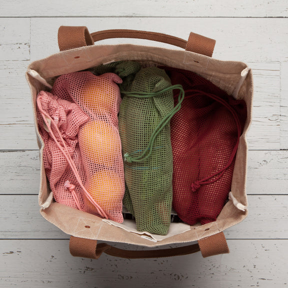Le Marche Produce Bags - Blush
