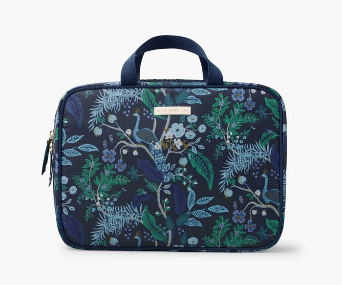 Rifle Paper Co Travel Cosmetic Case - Peacock