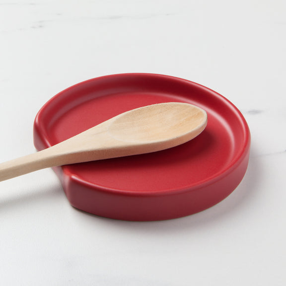 Matte Spoon Rest - Carmine