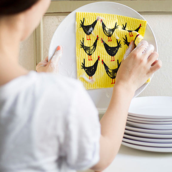 Swedish Dishcloth - Chicken Scratch