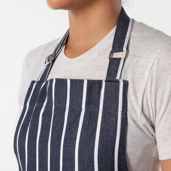 Chef Apron - Butcher Stripe
