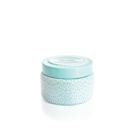 Capri Blue Volcano Travel Tin Candle - Aqua