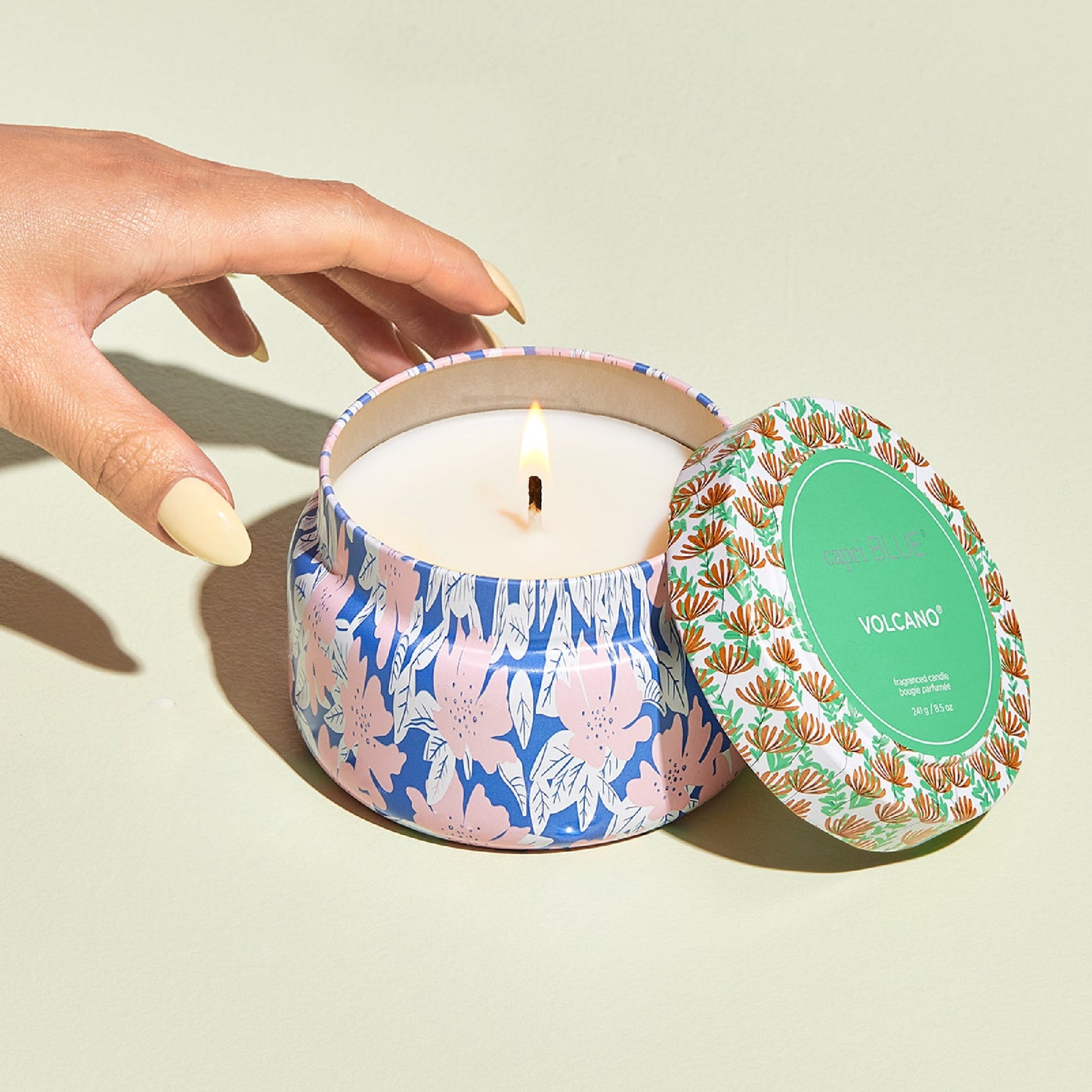 Capri Blue Volcano Travel Tin Candle - Pattern Play