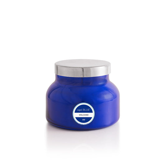 Capri Blue Volcano Candle - Blue